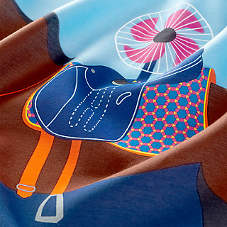 Surfing Fan scarf 65 | Hermès Canada